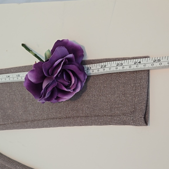 A NEW DAY WOMEN'S METALLIC TAUPE LONG SLEEVE SIZE M - Picture 4 of 8